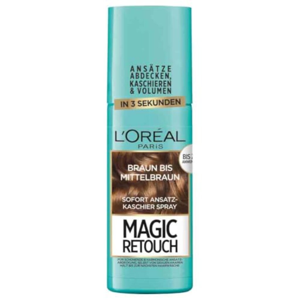 Magic Retouch Ansatz-Kaschierspray Braun bis Mittelbraun