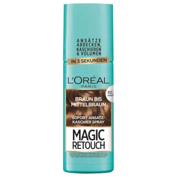 Magic Retouch Ansatz-Kaschierspray Braun bis Mittelbraun