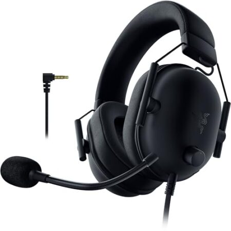 Razer Blackshark V2 X (Playstation) - Kabelgebundenes E-Sport Headset für Playstation Konsole (250g, Nierenmikrofon, 50mm Treiber, Passive Geräuschunterdrückung, 3,5mm Anschluss...