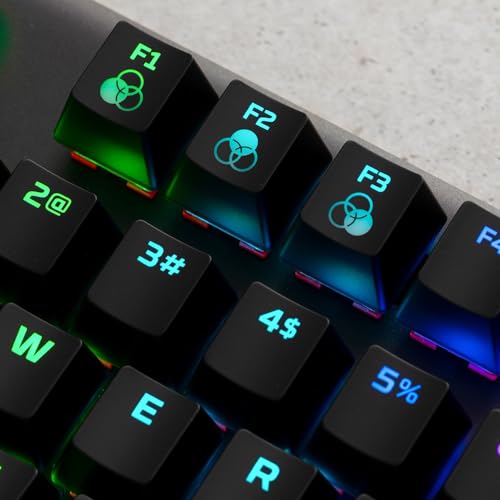 HyperX , USB-A, Alloy Origins Core – RGB Mechanische Gaming Tastatur, Tenkeyless, HyperX Red switches (DE layout) – Bild 5