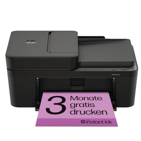 HP DeskJet 4320 Multifunktionsdrucker, 3 Monate gratis drucken Instant Ink inklusive, Drucker, Kopierer, Scanner, WLAN, Automatischer Vorlageneinzug - Produktbild