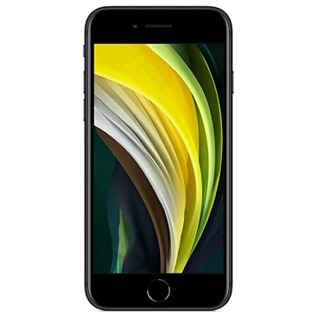 Apple iPhone SE 2, Generation, 64GB, Schwarz (Generalüberholt) - Produktbild