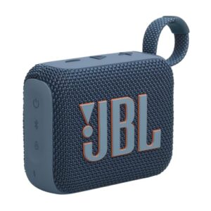 JBL Go 4 – Blau – Tragbare Bluetooth-Lautsprecher-Box mit JBL Pro Sound, tiefem Bass und Playtime-Boost-Funktion – Wasserfest und staubfest – 7 h Laufzeit