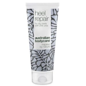 Fersencreme mit Teebaumöl und 25% Urea – 100ml | 100% Vegan | Hornhautentferner für Frauen & Männer | Schrundensalbe | Anti Hornhaut & anti trockene Haut Fußcreme | Optimale Fußpflege