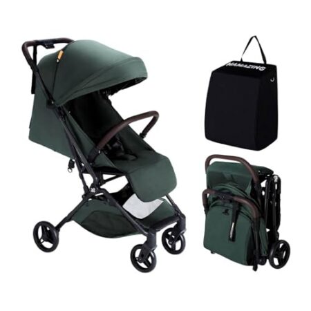 MAMAZING Baby Reise Buggy Kinderwagen für 6M-4 Jahre bis 15 kg,Handgepäck Geeignet Klein zusammenklappbar Buggy Flugzeug mit Einhändig faltbares Design, leicht & kompakt (5,26kg...