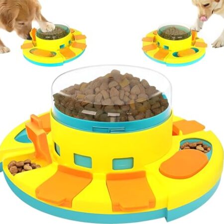 Dufuso Hundespielzeug Intelligenz, Hunde intelligenzspielzeug für Hunde Kleine/mittlere/große Hunde Spielzeug intelligent-Stufe 2 (mittel)
