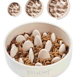 PiuPet® Antischlingnapf Hunde I 1,4L I Spülmaschinenfest | Schlingnapf Hunde groß I Anti Schling Napf Hund | Slow Feeder Hundenapf | Futternapf Hund | Dog Bowl