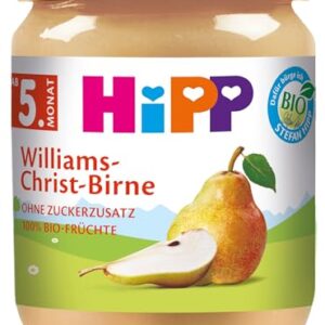 HiPP Früchte Williams-Christ-Birne, 6er Pack (6 x 125 g)