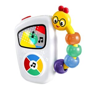 Baby Einstein, Musikspielzeug Take Along Tunes, Interaktives Babyspielzeug mit Lichtern & 10 Melodien, Perlenschiebespielzeug, Musikwürfel für Kinder, ab 3 Monaten