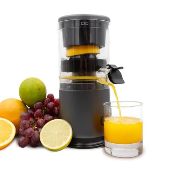 Livington JuiceBoost – tragbarer Akku Entsafter – 160ml Auffangbehälter – kabellos – Saftpresse klein – Slow Juicer für Obst und Gemüse