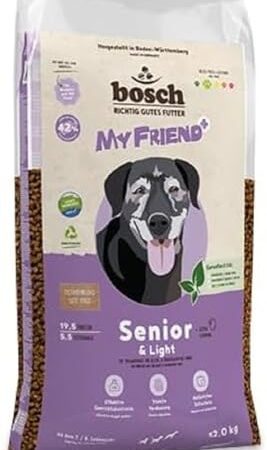 Bosch My Friend+ Dog Senior & Light | Hundetrockenfutter für ältere und übergewichtige Hunde | 1 x 12kg