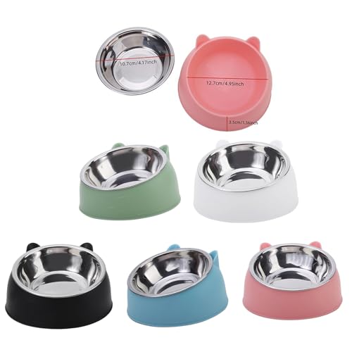 Relief Neck Pressure Bowl Cats Feeding Watering Bowl Space Saving Neck Protected Eatting Watering For Feeding Cats Food Bowls Elevated Food Raised – Bild 5