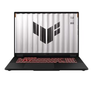 ASUS TUF A18 FA808UP Gaming Laptop | 18″ WUXGA 16:10 144Hz IPS Display | AMD Ryzen 7 260 | 32GB RAM | 1TB SSD | NVIDIA RTX 5070 | Win11 Home | QWERTZ | Jaeger Gray | 3Monate GamePass