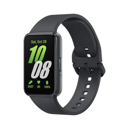 Samsung Galaxy Fit3 Smartwatch, Fitness-Uhr als Fitness Tracker und Aktivitätstracker, Gray, Inkl. 36 Monate Herstellergarantie [Exklusiv bei Amazon] - Produktbild