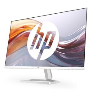 HP Series 5 527sa FHD IPS Monitor mit Lautsprechern | 68,6 cm (27 Zoll) | 100Hz | 1500:1 Kontrast | 99% sRGB | Dual-HDMI 1.4 | VGA | Audio-Aus-/Eingang | Entspiegelt | Neigbar | Nachhaltig | Weiß