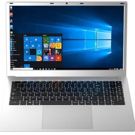 shinobee difinity Celeron Quad Core SSD (15,6 Zoll FullHD) lautloses Notebook (Celeron N3450 4×2.20 GHz, 8GB DDR4, 256 GB SSD, USB 3.0, HD Graphics 500, LAN, m-HDMI, Windows 11, MS Office) #8027