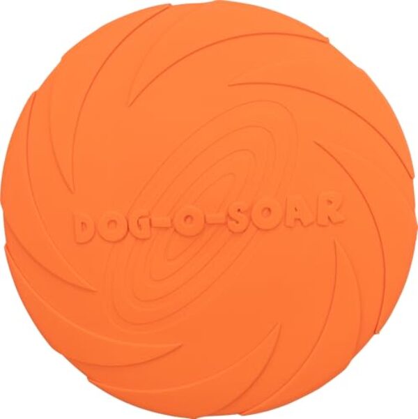 TRIXIE Doggy Disc Naturgummi ø 22 cm Hundespielzeug, farblich sortiert