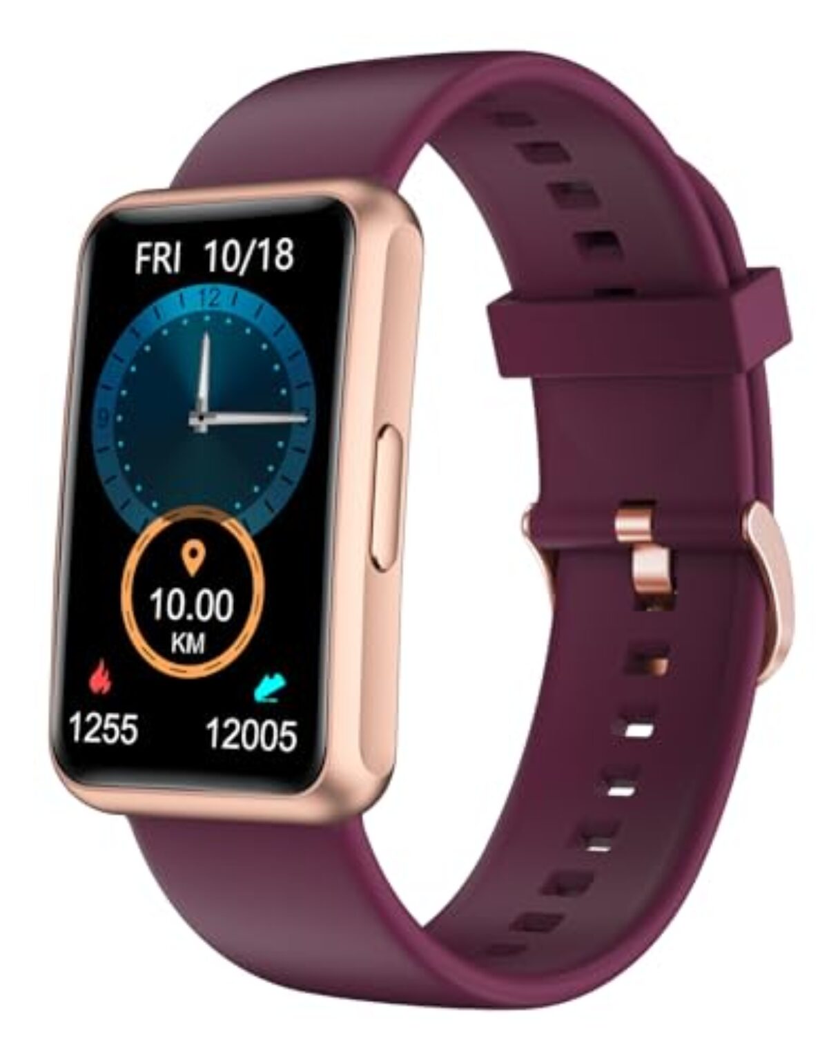 HUAKUA Schrittzähler Uhr (Ohne app und Handy) 1,47 Zoll Touchscreen Einfach Smartwatch Fitness Tracker mit Kalorienzähler,Schlafmonitor,Stoppuhr Wasserdicht IP68,Timer Fitnessuh...