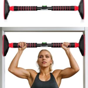 Abahub Klimmzugstange Türrahmen mit Sicherheitsverschluss Home Pull Up Bar ohne Bohren Türstange für Klimmzüge Hausgebrauch verstellbare Krafttrainings Horizontale
