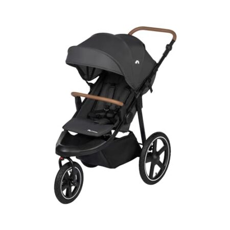 Bebeconfort Cloudy, All-Terrain-Baby Stroller, 0–4 Jahre (max. 22kg), verstellbar, schnell zusammenklappbar, 3 große Kinderwagen Luftreifen, verstellbarer Schieber, geräumiger K...