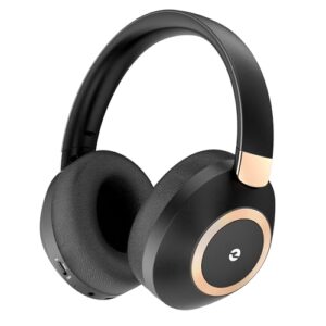 Lankey Sound Kopfhörer Kabellos Bluetooth, Over Ear Kopfhörer Noise Cancelling, 100 Std Spielzeit 5.3 Bluetooth Kopfhörer mit ANC Modus, Hi-Res Audio, Tiefer Bass, Schwarz