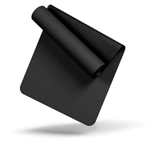 LILENO SPORTS Bodenschutzmatte (70×130 cm) – extra wiederstandsfähige Laufband Matte 8 mm Dicke – Fitness Unterlegmatte für Crosstrainer, Rollentrainer und andere Fitnessgeräte – auch für Yoga