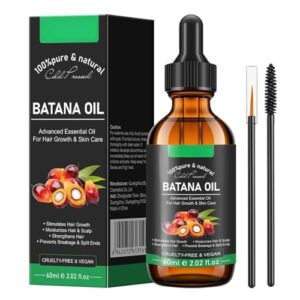 Batana Oil for Hair Growth – Batana Öl für Haare – Haaröl Wachstum – Rein und Natürlich Hair Growth Oil Kopfhaut Öl – Pflegt die Kopfhaut, Beugt Haarausfall und Haarbruch Vor
