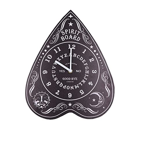 Nemesis Now Spirit Board Uhr, Schwarz, 34 cm