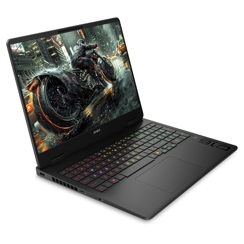 HP Omen 16 Gaming Laptop, AMD Ryzen 9 8940HX, 32 GB DDR5 RAM, 2 TB PCIe SSD, 16" FHD (1920x1200) IPS 144Hz Display, Nvidia Geforce RTX 5070, Deutsches Tastatur, Windows 11 Pro, Shadow Black – Bild 3