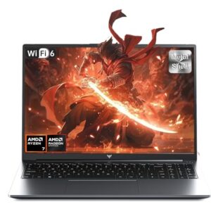 ACEMAGIC Gaming Laptop – 16 Zoll FHD Display Laptop mit AMD Ryzen 7 H255-Prozessor (besser als I7-11800H) mit bis zu 4,9 GHz, 16 GB RAM DDR5 4800 MHz, 512 GB SSD, Gaming Notebook mit hintergrundbeleuc