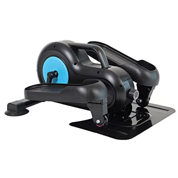 Exception Under Desk Elliptical Trainer for Home & Office – Calf Leg Foot Pedal Exerciser – Seated Compact Elliptical Bike Machine w/Adjustable Resistance