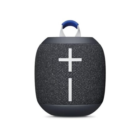 Ultimate Ears Wonderboom 4 – mobiler, wasserdichter Bluetooth-Lautsprecher mit satten Tiefen und 360-Grad-Klang, staubdichter, schwimmfähiger Lautsprecher mit Einer Reichweite von 40m – Schwarz