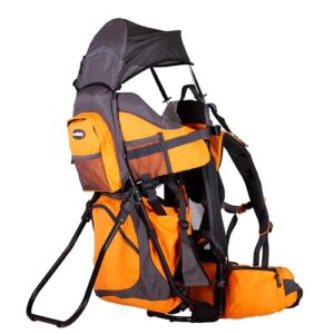 Luvdbaby Kraxe Kindertrage bis 18 Kg – Ergonomisch Kindertragerucksack für Kinder – Premium Toddler Carrier – Baby Tragerucksack – Babytrage Rückentrage Kleinkind – Rucksack mit Kindersitz