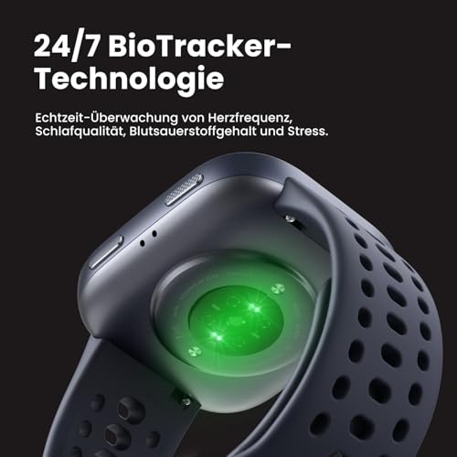 Amazfit Bip 6 Smart Watch 46mm, 14 Tage Akku, 1.97“ AMOLED, GPS & kostenloses Kartenmaterial, AI, Bluetooth Anruf Textfunktion, Gesundheits, Fitness Schlaf-Tracker, 140+ Trainingsmodi, 5 ATM – Bild 6