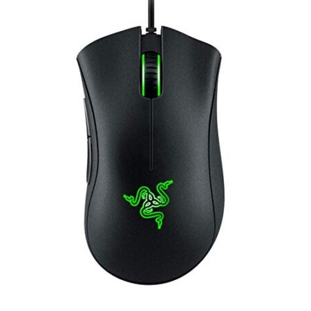 Razer DeathAdder Essential (2021) – Kabelgebundene Gaming-Maus mit Optischem Sensor mit 6400 DPI (5 programmierbare Tasten, Ergonomischer Formfaktor, 10 Millionen Klicks Lebensdauer) Schwarz