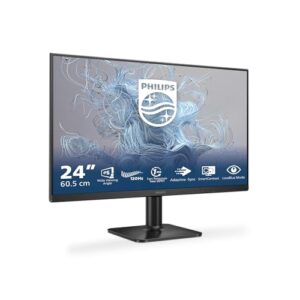 Philips 24E2N1110– 24-Zoll-Full-HD-Monitor, 120 Hz, Adaptive Sync. (1920×1080, 1x D-Sub, 1x HDMI 1.4) schwarz