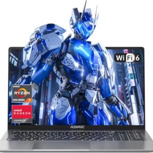 ACEMAGIC Laptop,15,6 Zoll Notebook,Ryzen 7 7730U 16-Thread CPU,bis zu 4.5GHz,16 GB RAM 512 GB SSD,NVMe PCIe 3.0,Unterstützt 4 TB SSD-Erweiterung,Gaming Laptops,Leichtgewicht,WiFi6, HDMI