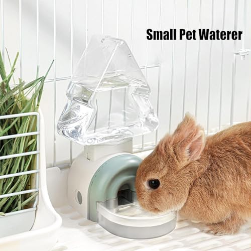 Cat Water Feeder, Kitten Watering Bowl, 520ml Automatic Pine Shape Feeding Fountain, Hangable Design, 5.31x3.54x8.27 Inches, Ideal for Cat Bunny Ferret Hedgehog Use – Bild 4