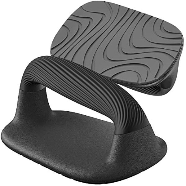 Kipika Liegestützgriffe, Push-up handles, Push-up bars aus Weichem Kunststoff, Anti-Rutsch-Polster an der Unterseite, Krafttrainingsgeräte für Muskeltraining,Set of 2