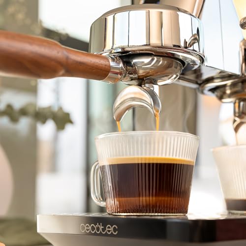 Cecotec Espresso-Kaffeemaschine für Barista Baristeo Intima, professionelle Barista-Espressomaschine, Vorbrüh-System, 15 Bar Pumpe, einfaches Befüllen, 1,7L Wassertank und Tassenwärmer – Bild 5