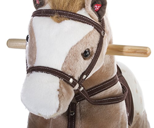 Heunec 725072 Schaukelpferd, 74 x 30 x 69 cm, Braun – Bild 3