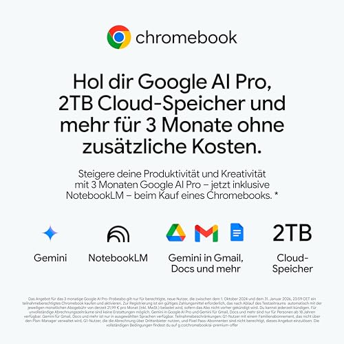 Acer Chromebook 314 (CBOA314-1H-C32M) Laptop, 14" FHD Display, Intel Celeron N4500, 4 GB RAM, 128 GB SSD, Intel UHD Graphics, Google ChromeOS, QWERTZ-Tastatur, schwarz – Bild 4