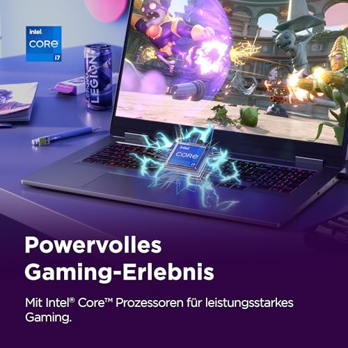 Lenovo LOQ Gaming AI Laptop | 17.3" Full HD 165Hz Display | NVIDIA GeForce RTX 5070 | Intel Core i7-14700HX | 16GB RAM | 1TB SSD | Win11 | QWERTZ | 24-Zonen-RGB-Tastatur | Grau | 3 Monate GamePass – Bild 6