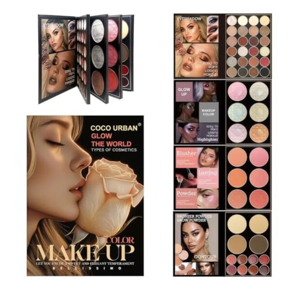 Xanthelle Make Up Set, Schminkset Frauen Für Make-Up Sets Augen Kosmetik Set Damen