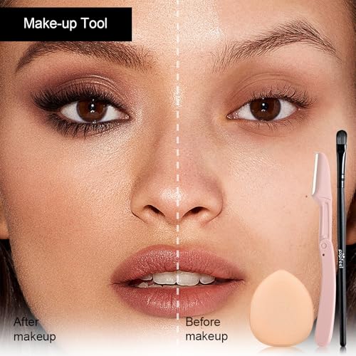 Make Up Set - All In One Schminkset Für Frauen - Multifunktions Make-Up Sets Mit Concealer-Paletten, Stifte, Cremes丨Lidschatten丨Lippenstifte丨Lipgloss丨Augenbrauenstifte丨Make-Up-Pinsel Und -Schwämme – Bild 6