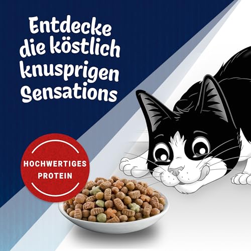 FELIX Countryside Sensations Katzenfutter trocken, mit Rind und Huhn, 1er Pack (1 x 4kg) – Bild 3