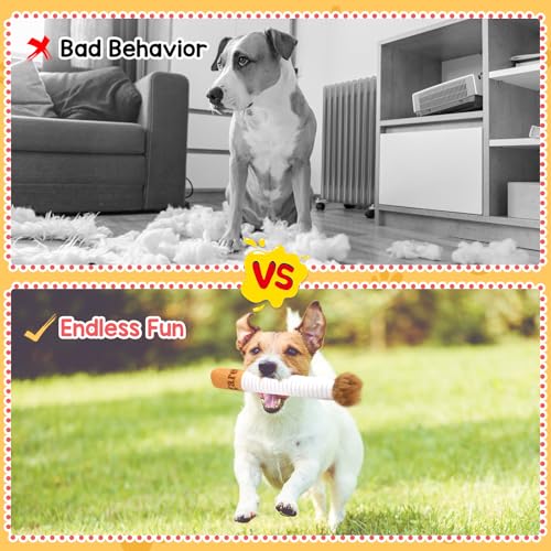 Luyuttn 3Pcs Giggle Zigaretten-Hundespielzeug, quietschendes Hundespielzeug, Lustiges Interaktives Plüsch mit Einer Box, Interaktives Spielzeug für kleine, mittelgroße und große Hunde – Bild 5