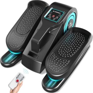 Amonax Electric Elliptical Trainer, Mini Crosstrainer, Motorisiert Beintrainer Im Sitzen Für Senioren, Cardio Heimtrainer Unter Dem Schreibtisch, Sitzendes Pedal Exerciser Cross Trainer