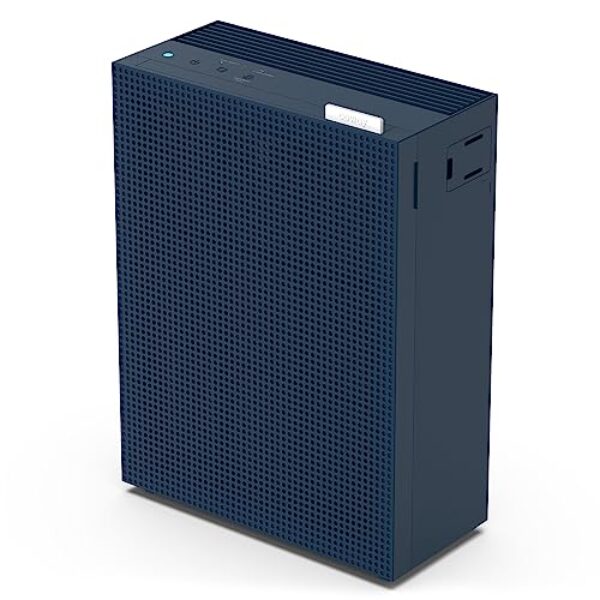 COWAY Luftreiniger Allergiker, Quietmark, 20dB Schlafmodus, Entfernt 99,999% der schädlichen Partikel bis zu 0,01 µm, für Allergie (ECARF Siegel) Staub Pollen – AIRMEGA 150 (Marine)