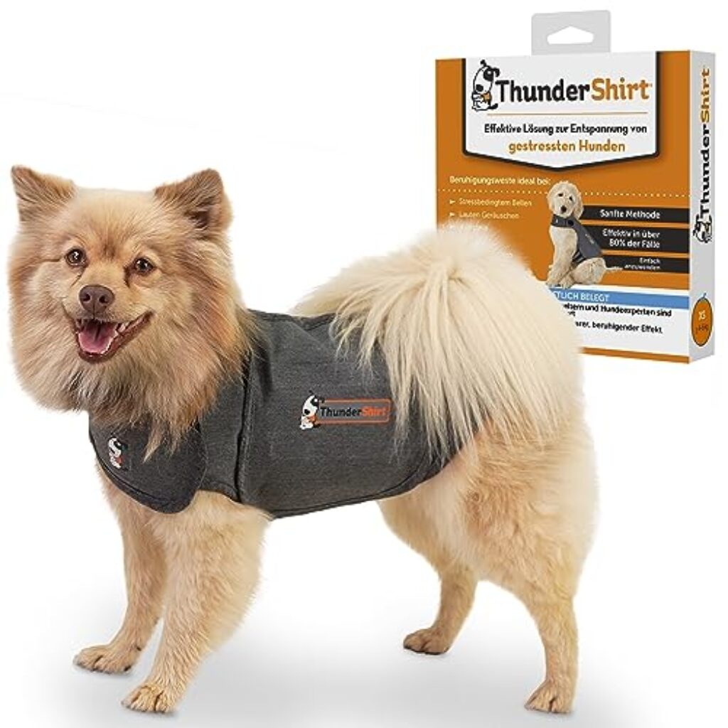 Thundershirt: Beruhigungsweste für Hunde – Grau – Größe XS